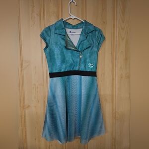 Disney Descendants 3 Uma Dress Up Costume Girl's Size XL 14/16 Cosplay Teal